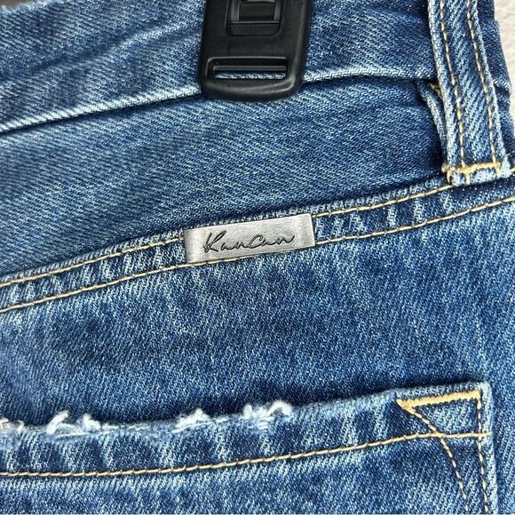 Kancan Taurus high rise straight leg medium wash jeans size 3 / 25 - Picture 9 of 10